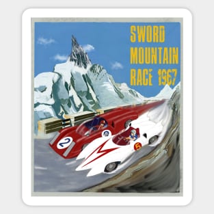 Sword Mountain Race Sticker